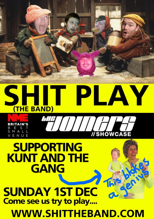 Shit play The Joiners, Southampton with Kunt & The Gang